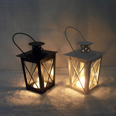 Iron Moroccan Style Candle Holder