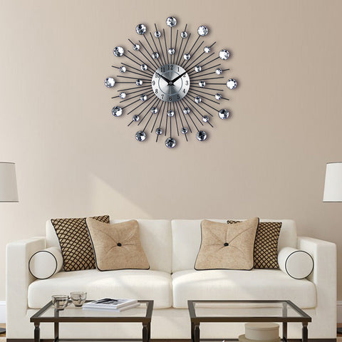Vintage Metal Art Wall Clock