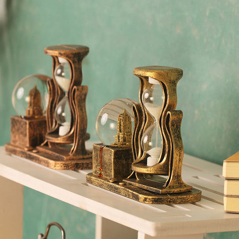 Vintage Hourglass Tower Figurine