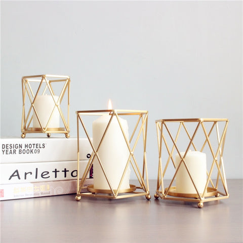 Creative Geometric Candle Holder