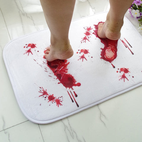 Creative Door Blood Non-slip Rug