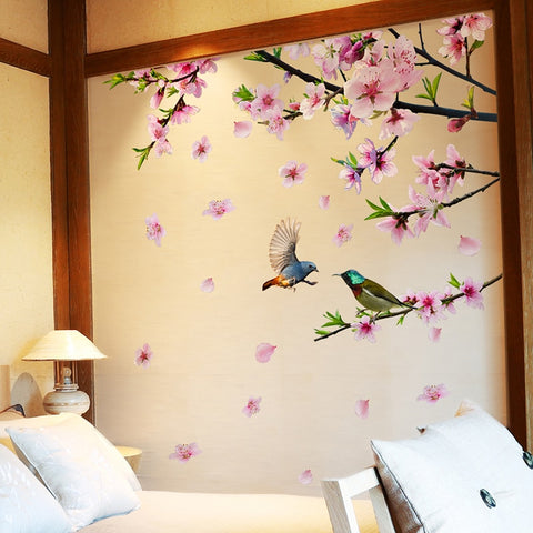 Peach Blossom Wall Sticker