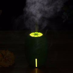 USB Air Purifier with LED Lamp