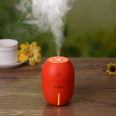 USB Air Purifier with LED Lamp