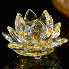 Crystal Lotus Flower Figurine