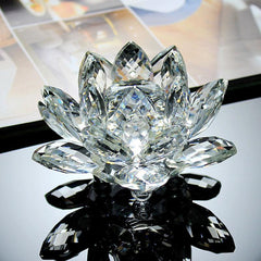 Crystal Lotus Flower Figurine