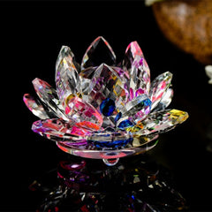Crystal Lotus Flower Figurine