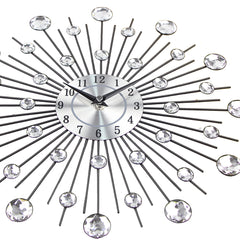 Vintage Metal Art Wall Clock