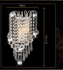 Modern Led Crystal Wall Light