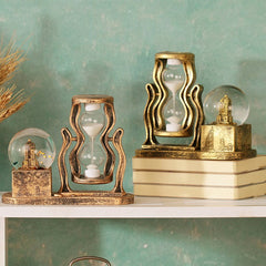 Vintage Hourglass Tower Figurine
