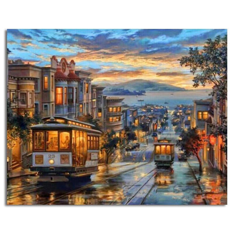 Europe Landscape Frameless Picture