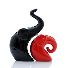 Ceramic Elephant Figurine