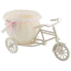 Tricycle Bike Design Flower Basket