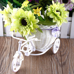 Tricycle Bike Design Flower Basket
