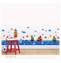 Marine Waist Line Wall Decor