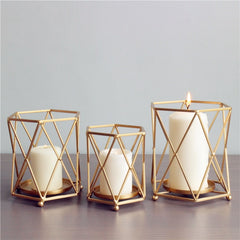 Creative Geometric Candle Holder