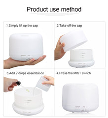 Ultrasonic Air Aroma Humidifier