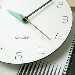 PVC Wooden Modern Wall Clock
