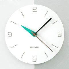 PVC Wooden Modern Wall Clock