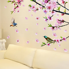 Peach Blossom Wall Sticker