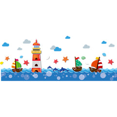 Marine Waist Line Wall Decor