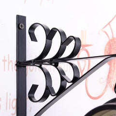 Double-Side Wall Mount Clock