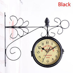 Double-Side Wall Mount Clock
