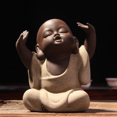 Ceramic Buddha Statue Figurine