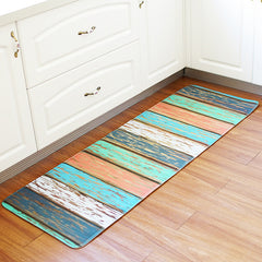 Wood Printed Absorbent Area Rug