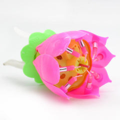 Beautiful Lotus Shaped Candle